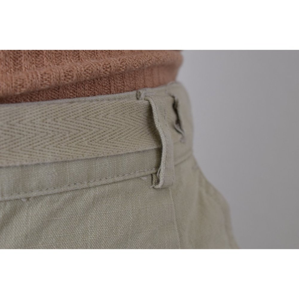 Vintage 90s Beige Cotton‎ Crop Pants | 26 waist - Picture 7 of 9